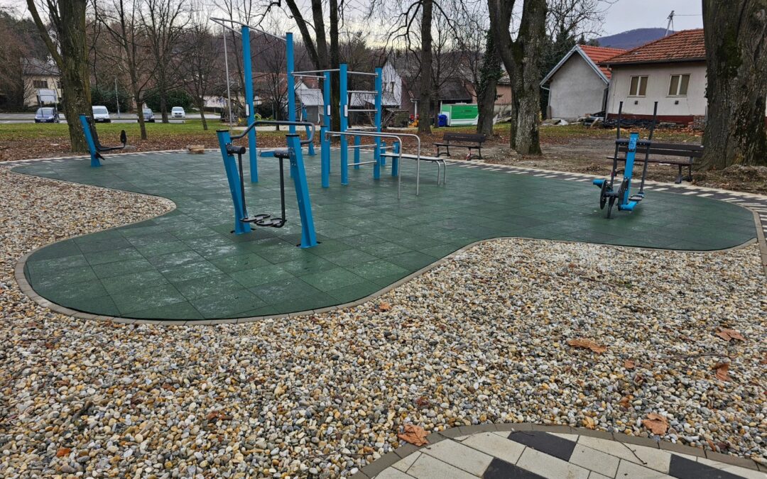 Orahovica dobila fitness vježbalište na otvorenom