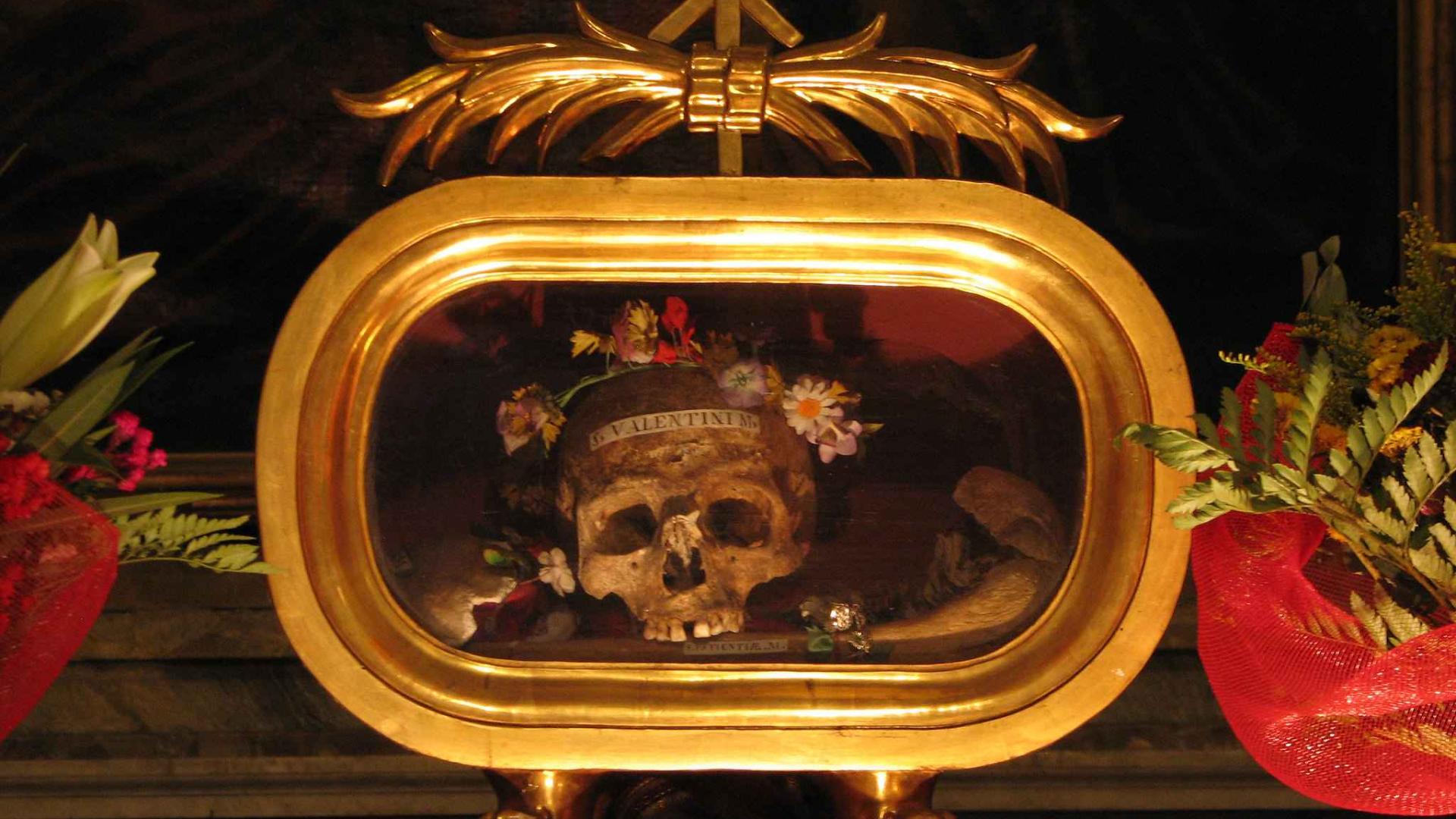 Možete posjetiti pravog svetog Valentina ili barem njegovu lubanju