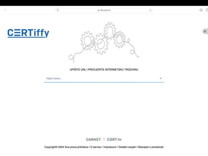 CARNET-ova nova usluga: CERT iffy servis za provjeru internetskih trgovina