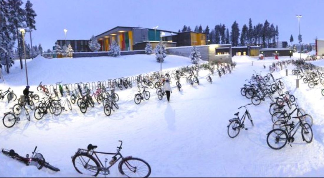 Kako je finski grad Oulu postao svjetska prijestolnica zimskog bicikliranja