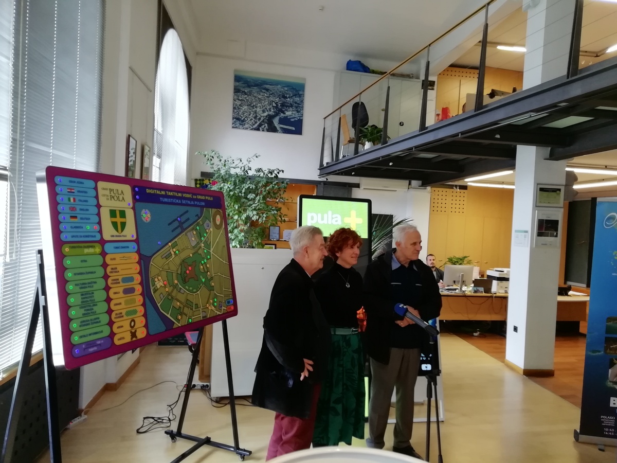 Predstavljen Digitalni taktilni vodič za slijepe i slabovidne osobe