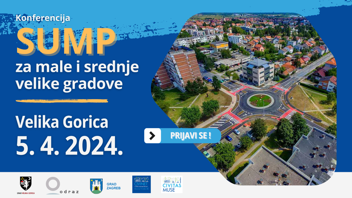 Poziv na konferenciju “SUMP za male i srednje velike gradove”