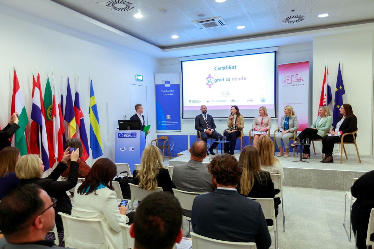 Dodijeljeni certifikati Grad za mlade za razdoblje 2024.-2027.