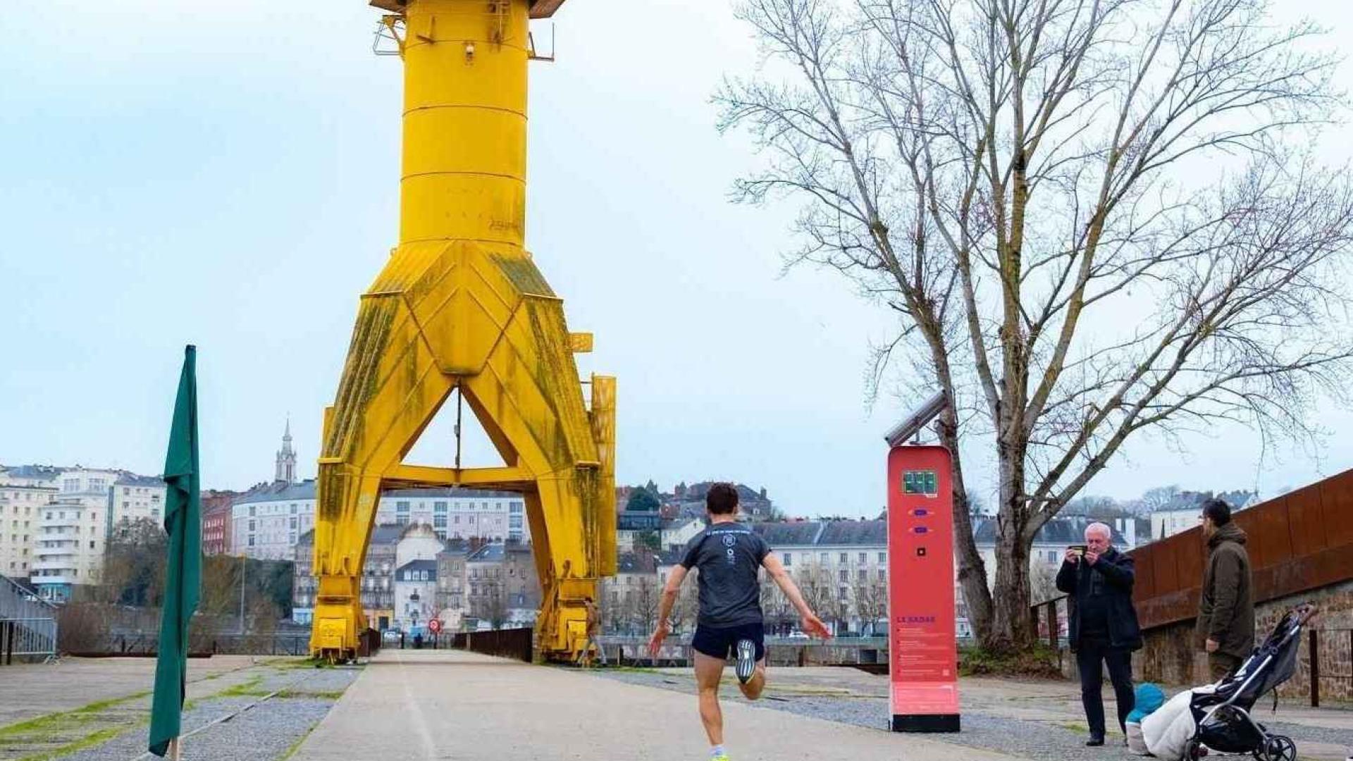 Radari za brzinu u Nantesu potiču šetače na trčanje