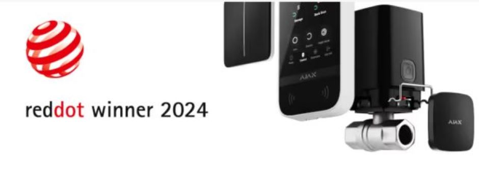 Ajax Systems osvojio svoju prvu nagradu Red Dot za proizvode za sigurnost i kućnu automatizaciju