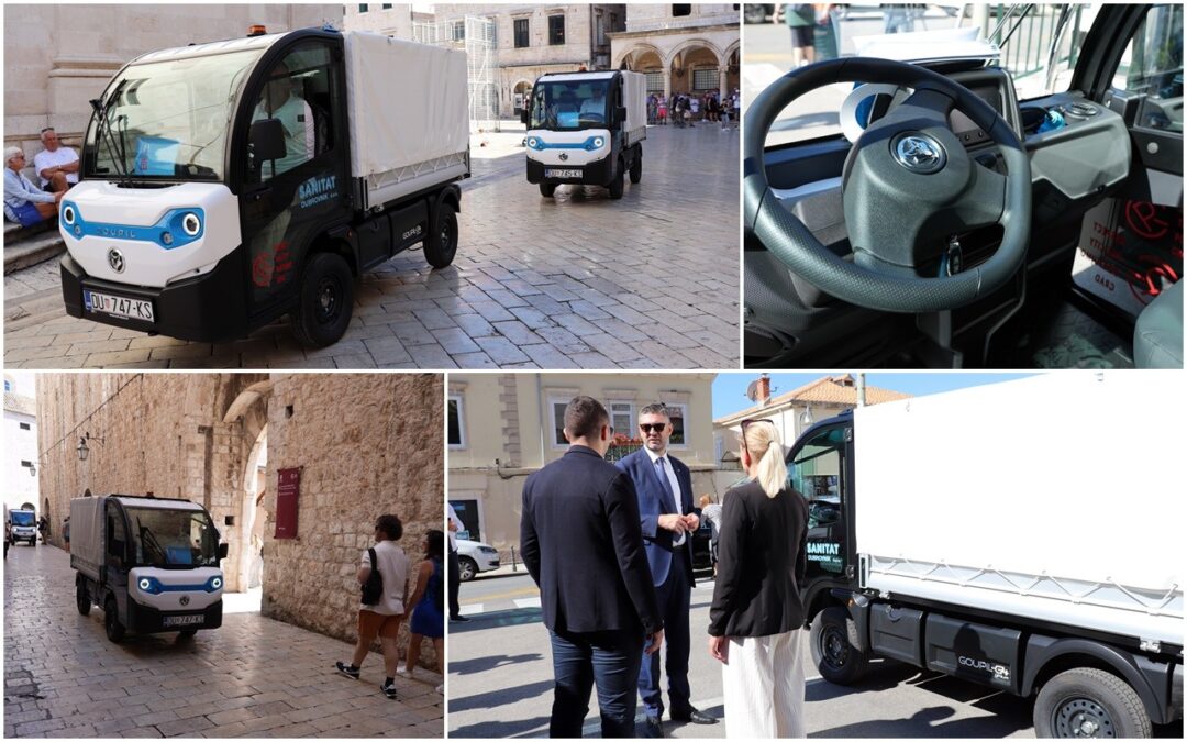 Za potrebe opskrbe povijesne jezgre Dubrovnika nabavljena 4 nova elektrovučna vozila