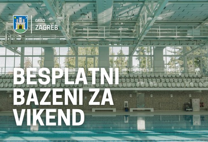 Besplatan ulaz na gradske bazene svim stanovnicima!