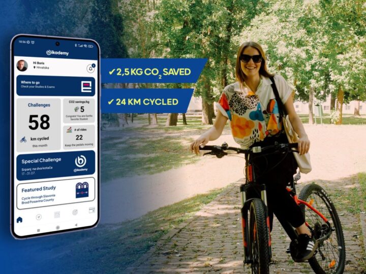 Iz Hrvatske stiže jedinstveno rješenje za urbanu mobilnost: Bicikliraj, skupljaj kilometre, štedi CO2 i osvajaj nagrade