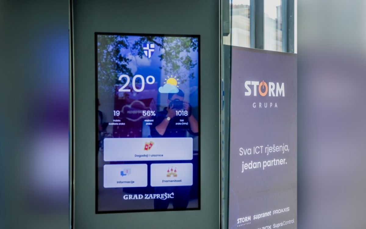 Grad Zaprešić u rujnu postavlja interaktivni samouslužni kiosk radi bolje informiranosti građana