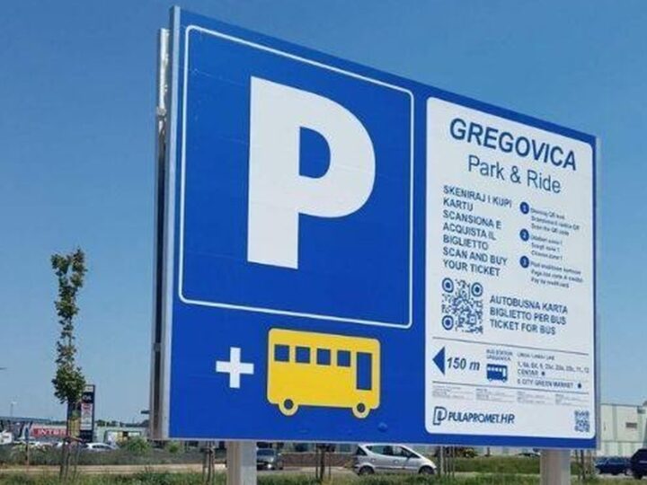 Sve veći interes za Park and Ride Gregovica u Puli