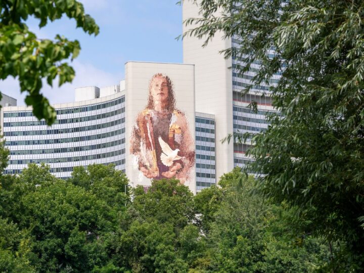 Bečki međunarodni centar novim muralom šalje poruku mira