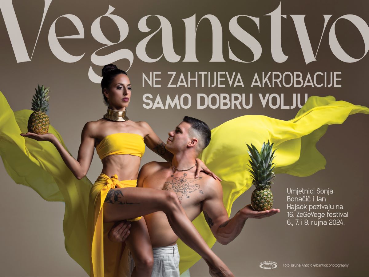 Finalisti Supertalenta atraktivnim plakatima pozivaju na veganstvo