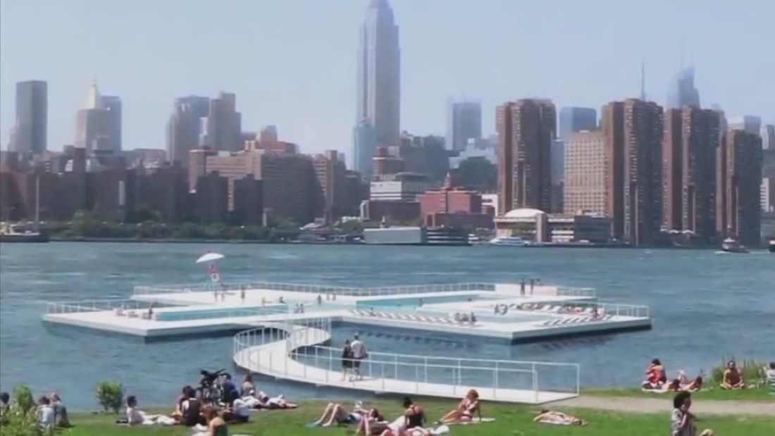 New York gradi prvi filtrirani plutajući bazen za sigurno kupanje