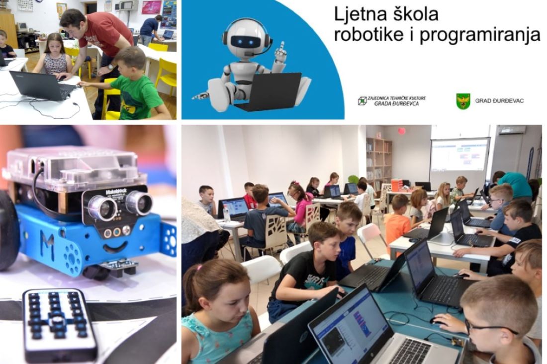 Počeli upisi u đurđevačku ljetnu školu robotike