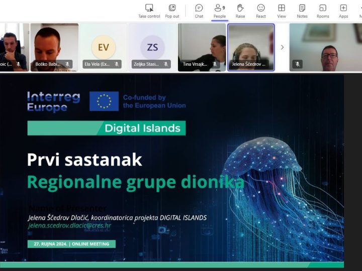 Grad Cres u projektu pronalaženja digitalnih rješenja za unaprjeđenje kvalitete života na otocima