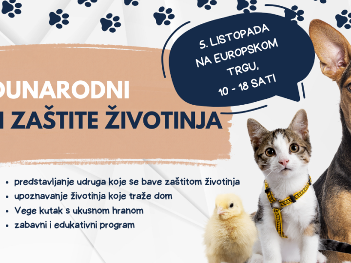 Sutra je proslava Dana zaštite životinja