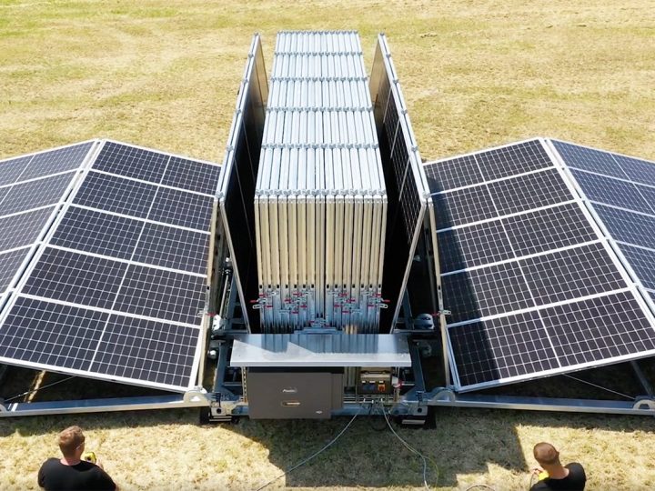 Austrijski start-up napravio je solarni sustav koji se pakira u klasični kontejner!
