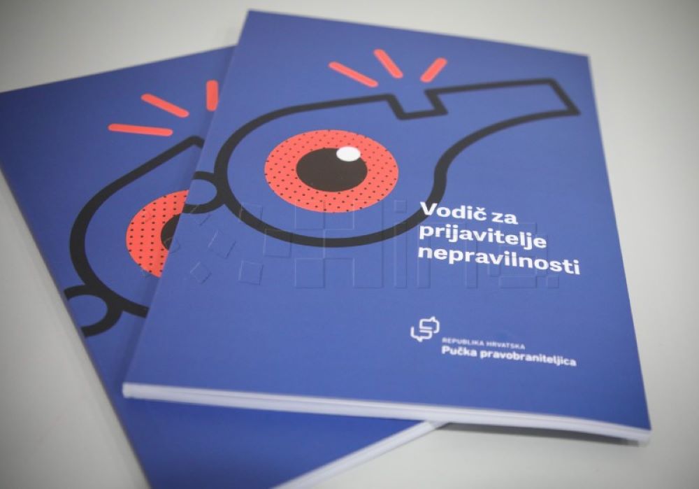 Predstavljen Vodič za prijavitelje nepravilnosti