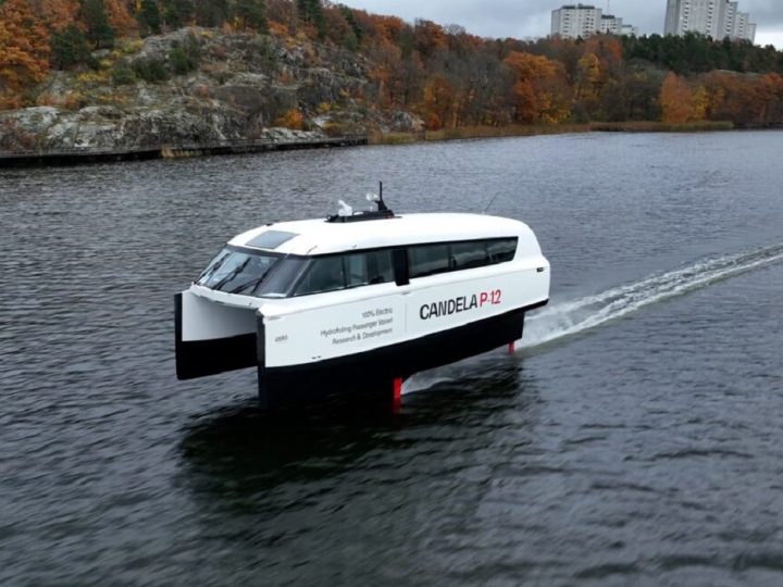 Jezero Tahoe uvodi električni trajekt
