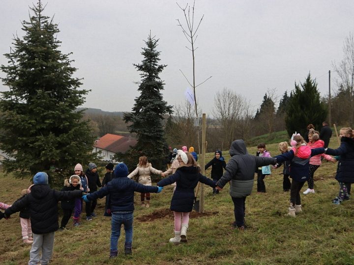 U Jastrebarskom posađena deveta po redu Aleja prvašića