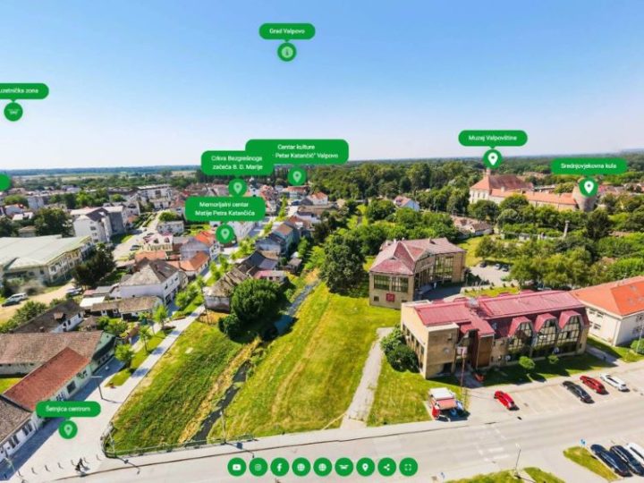 VIRTUALNA ŠETNJA: Valpovo – Gdje najbolje počinje!