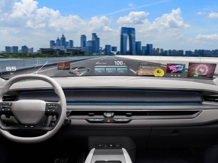 Dolaze nam u automobile displeji po cijeloj širini vjetrobranskog stakla!