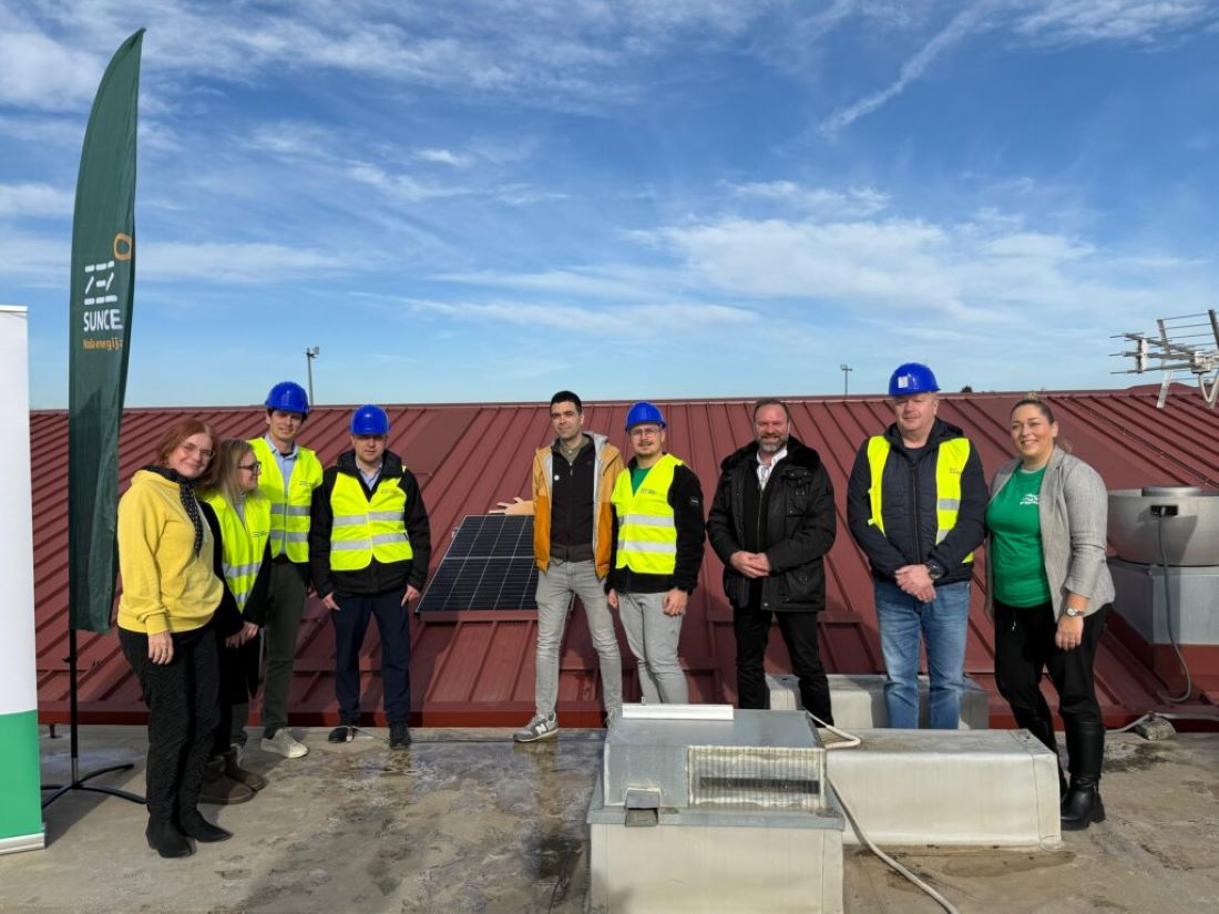 Na krovu Gradske tržnice u Križevcima položen panel-temeljac prve solarne elektrane u stopostotnom vlasništvu građana