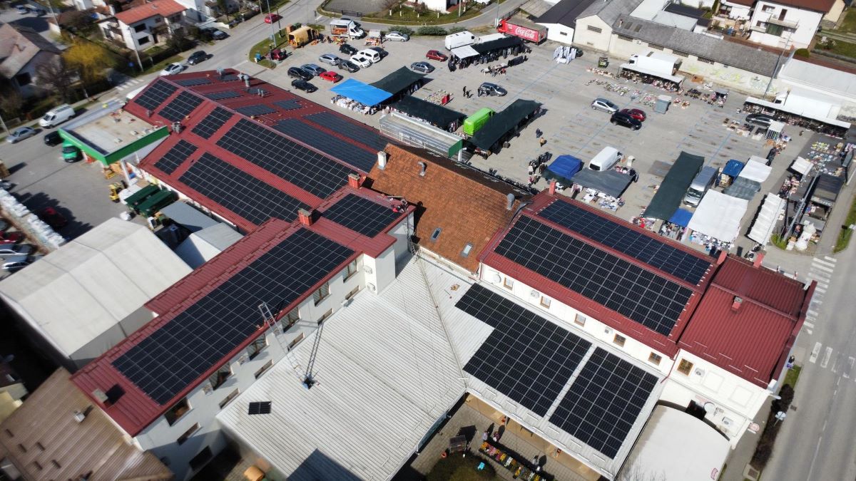 Prva građanska solarna elektrana u Hrvatskoj krenula s radom u Križevcima