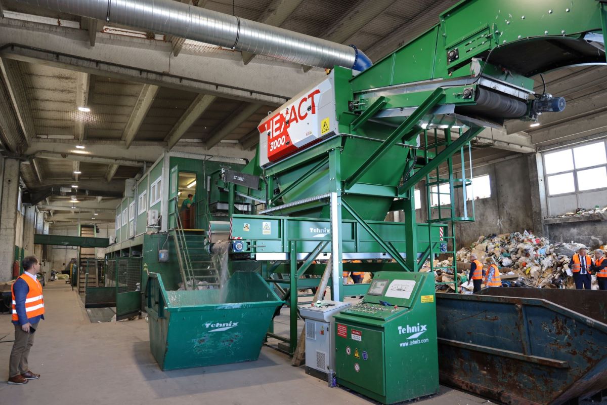 Primjer dobre prakse – otvaranje modernizirane linije za sortiranje komunalnog otpada na otoku Krku