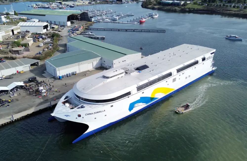 Najveći potpuno električni brod na svijetu je najveće električno vozilo ikad izgrađeno