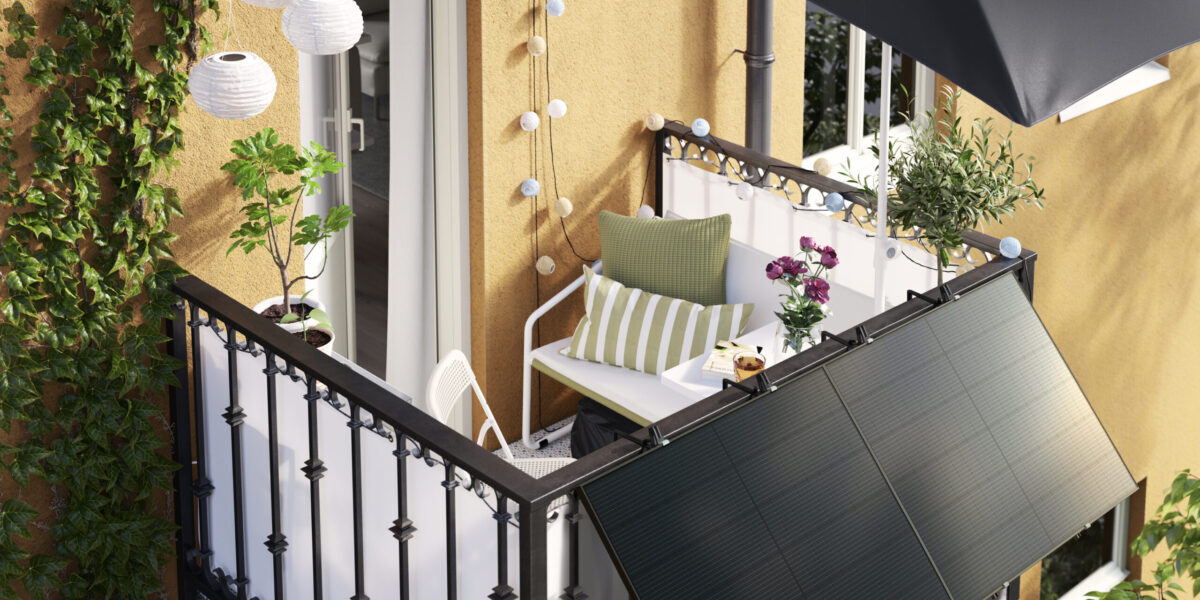 Ikea kreće s prodajom balkonskih solarnih elektrana za samostalnu montažu