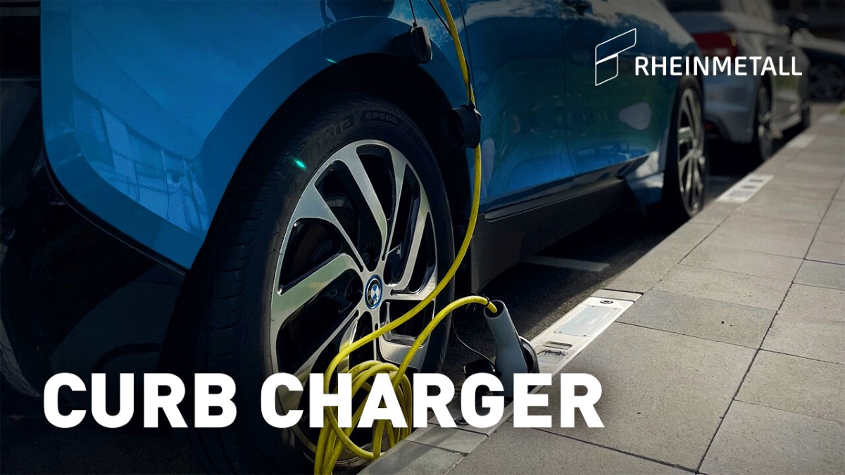 Budućnost punjenja električnih vozila u gradovima: Rheinmetallov inovativni Curb Charger