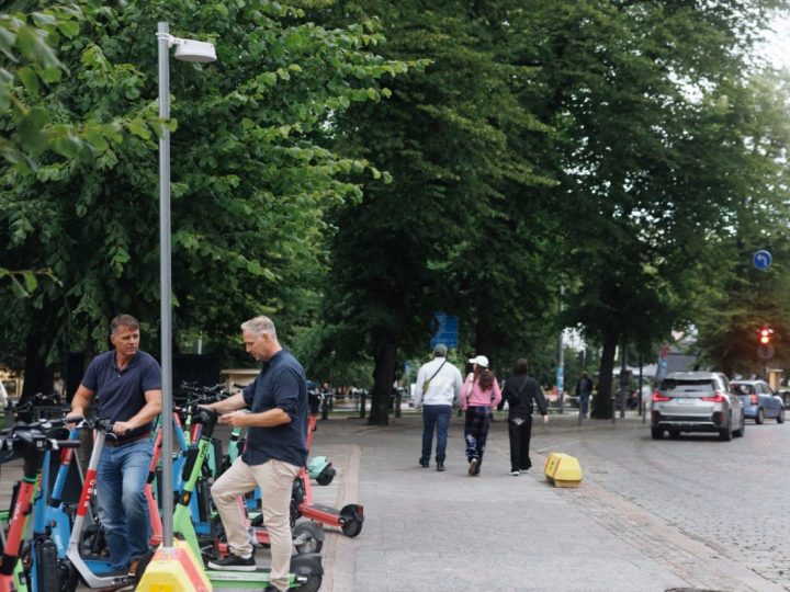 Helsinki testira visokoprecizno parkiranje električnih romobila