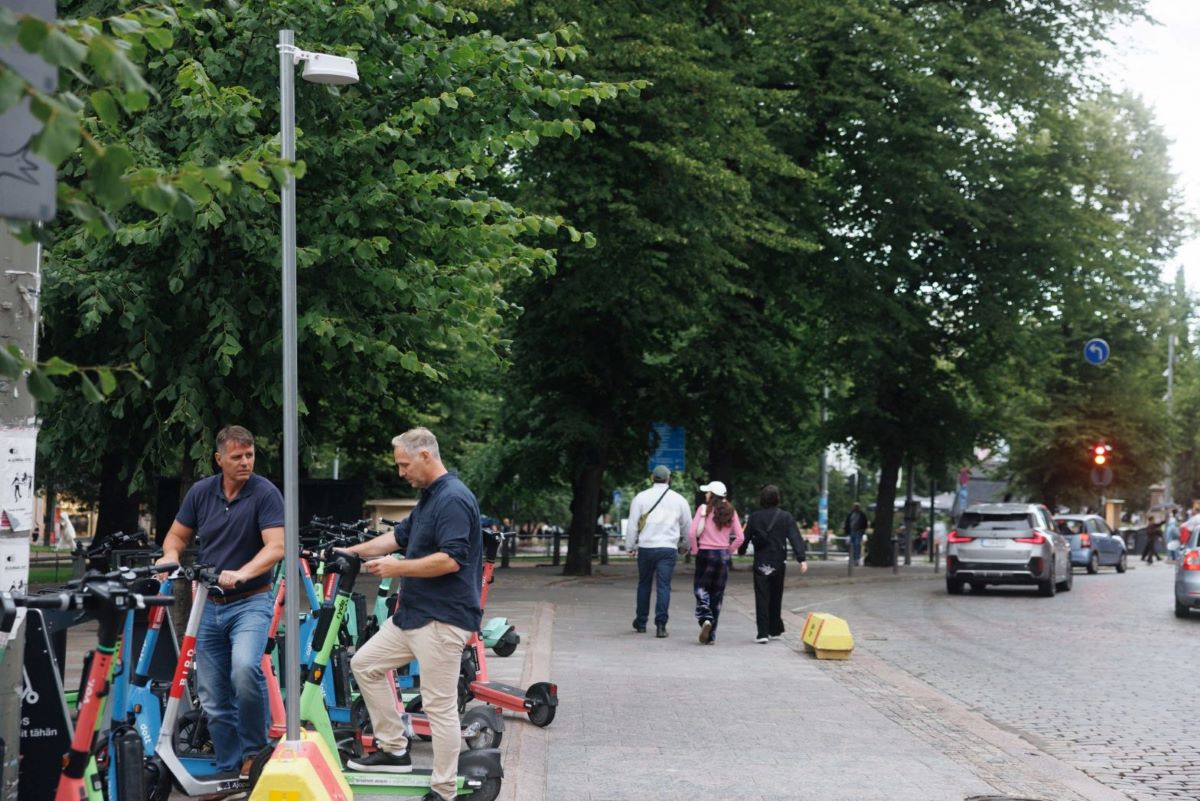 Helsinki testira visokoprecizno parkiranje električnih romobila