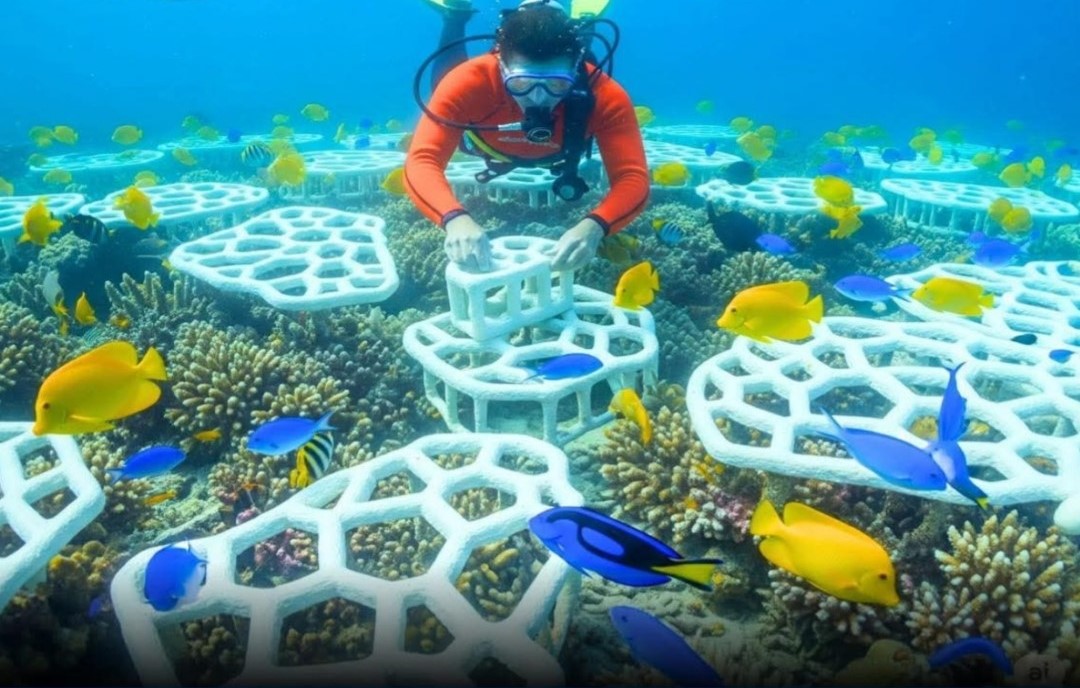 U Meksiku koriste ekološki prihvatljive 3D printane koraljne okvire kako bi obnovili propadajuće grebene