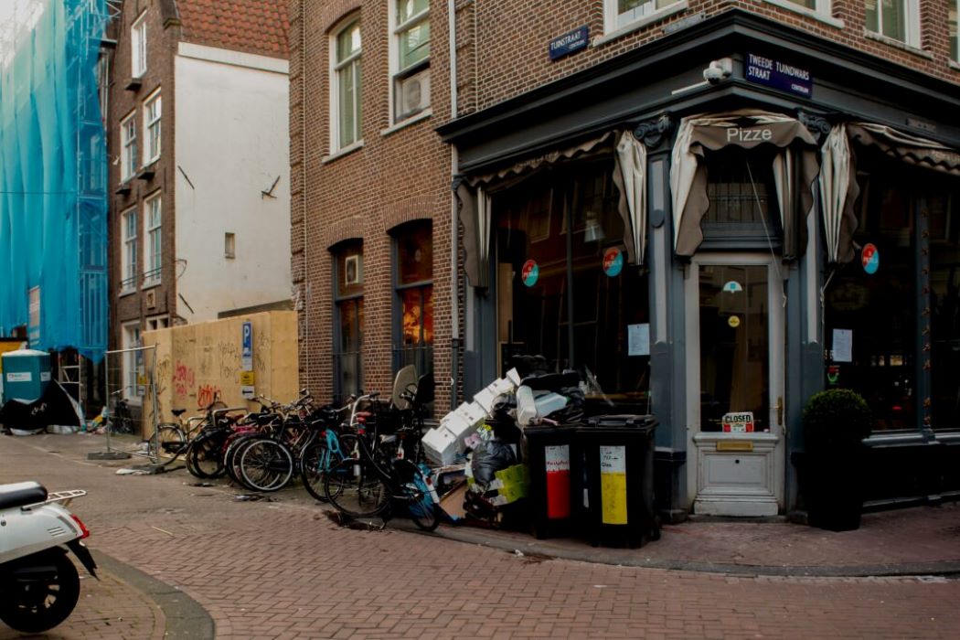 Amsterdamsko rješenje za smeće: Uklanjanje kanti za smeće