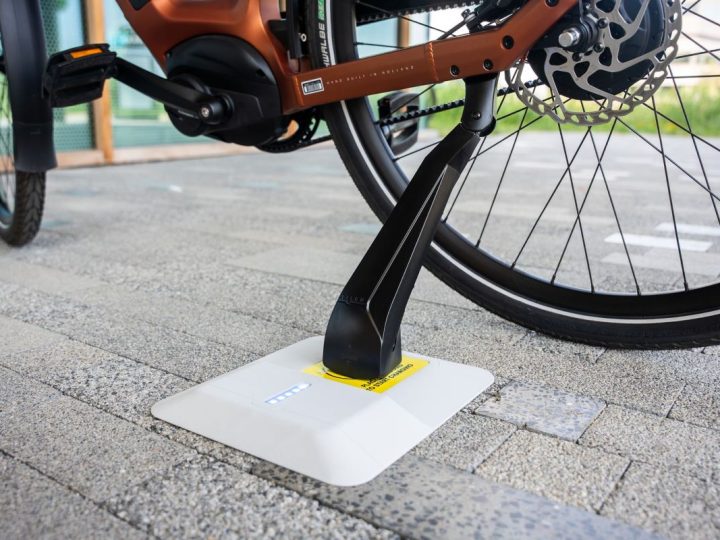 Bežično punjenje električnog bicikla