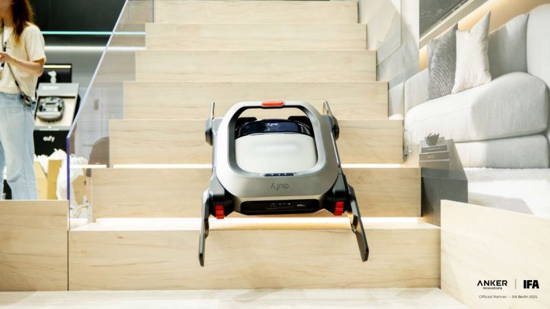 Robotski usisivač koji se penje uz stepenice