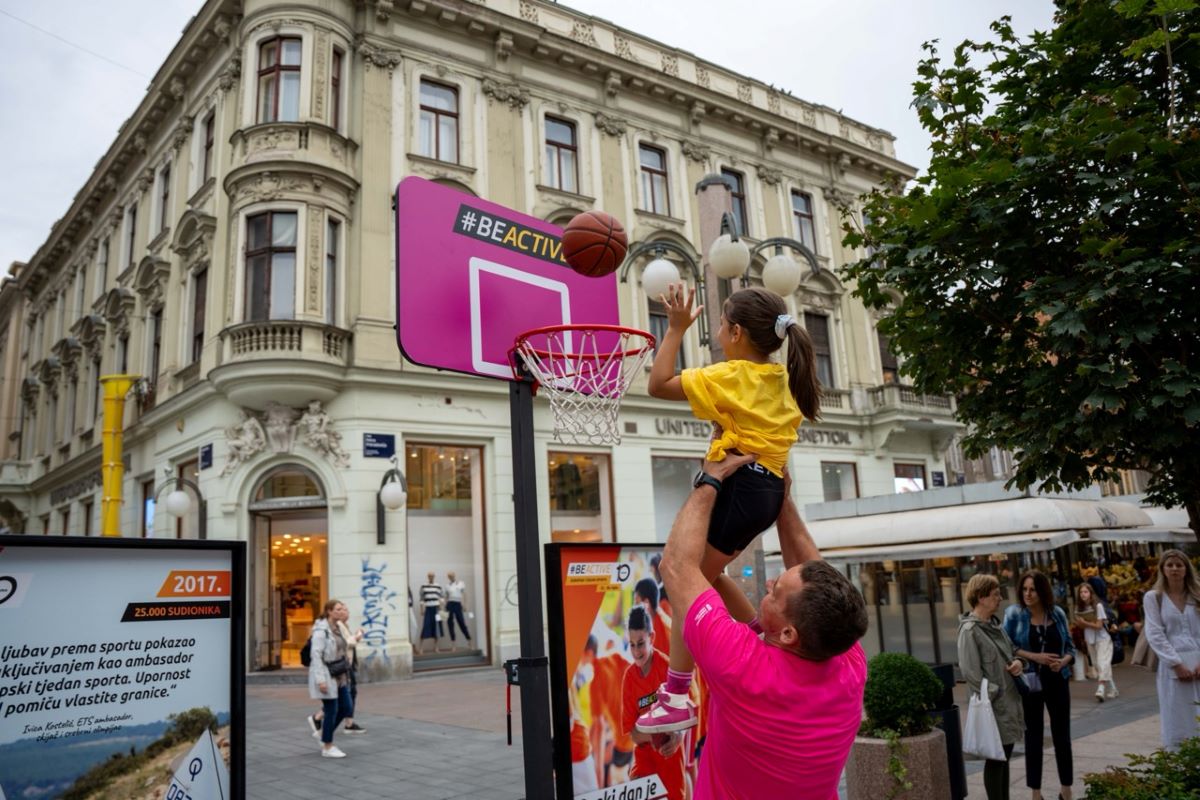 Cvjetni trg oživio sportom i zajedništvom: Deseti Europski tjedan sporta svečano je otvoren u Zagrebu!
