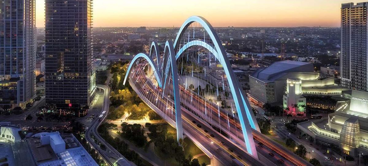 Tajni ples lukova iznad Miamija: “Fountain Bridge” postaje nova razglednica grada