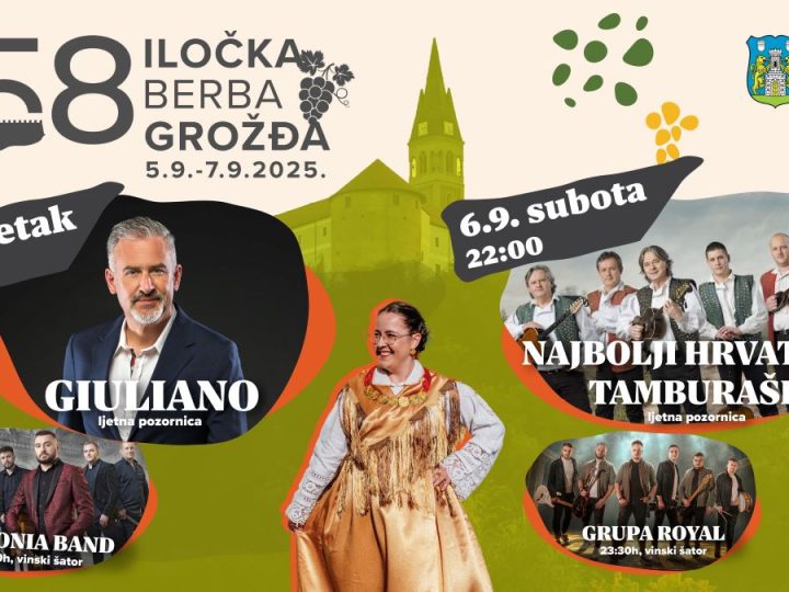 Ovog petka započinje 58. izdanje Iločke berbe grožđa