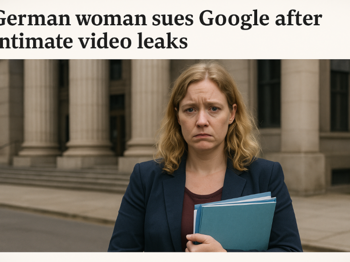 Njemica tuži Google nakon što su procurili intimni videozapisi