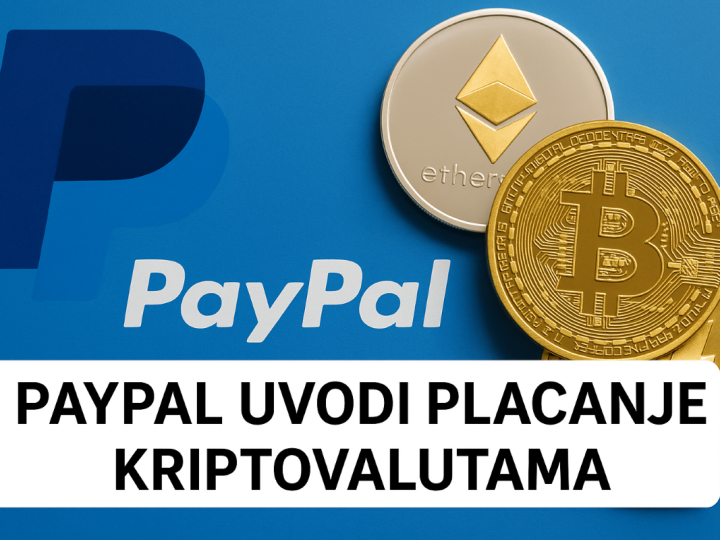 PayPal uvodi plaćanje kriptovalutama