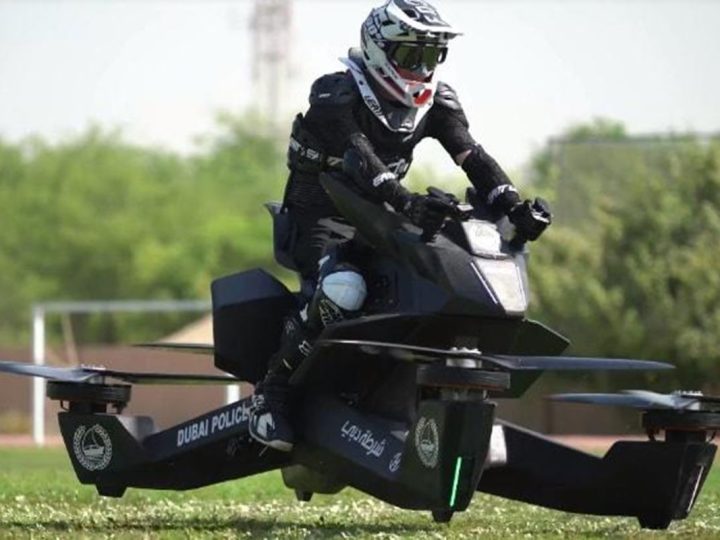 Policajci na nebu: Policija u Dubaiju testira leteće hoverbike