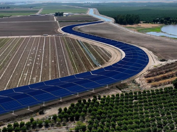 Prvi kanal u Kaliforniji prekriven solarnim panelima