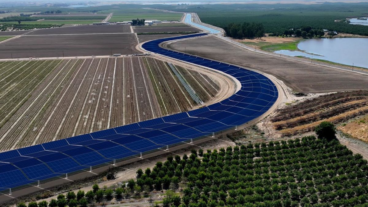 Prvi kanal u Kaliforniji prekriven solarnim panelima