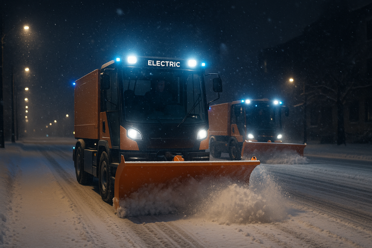 Kanada testira električne ralice: tišina, čisti zrak i sigurnije ceste usred zime