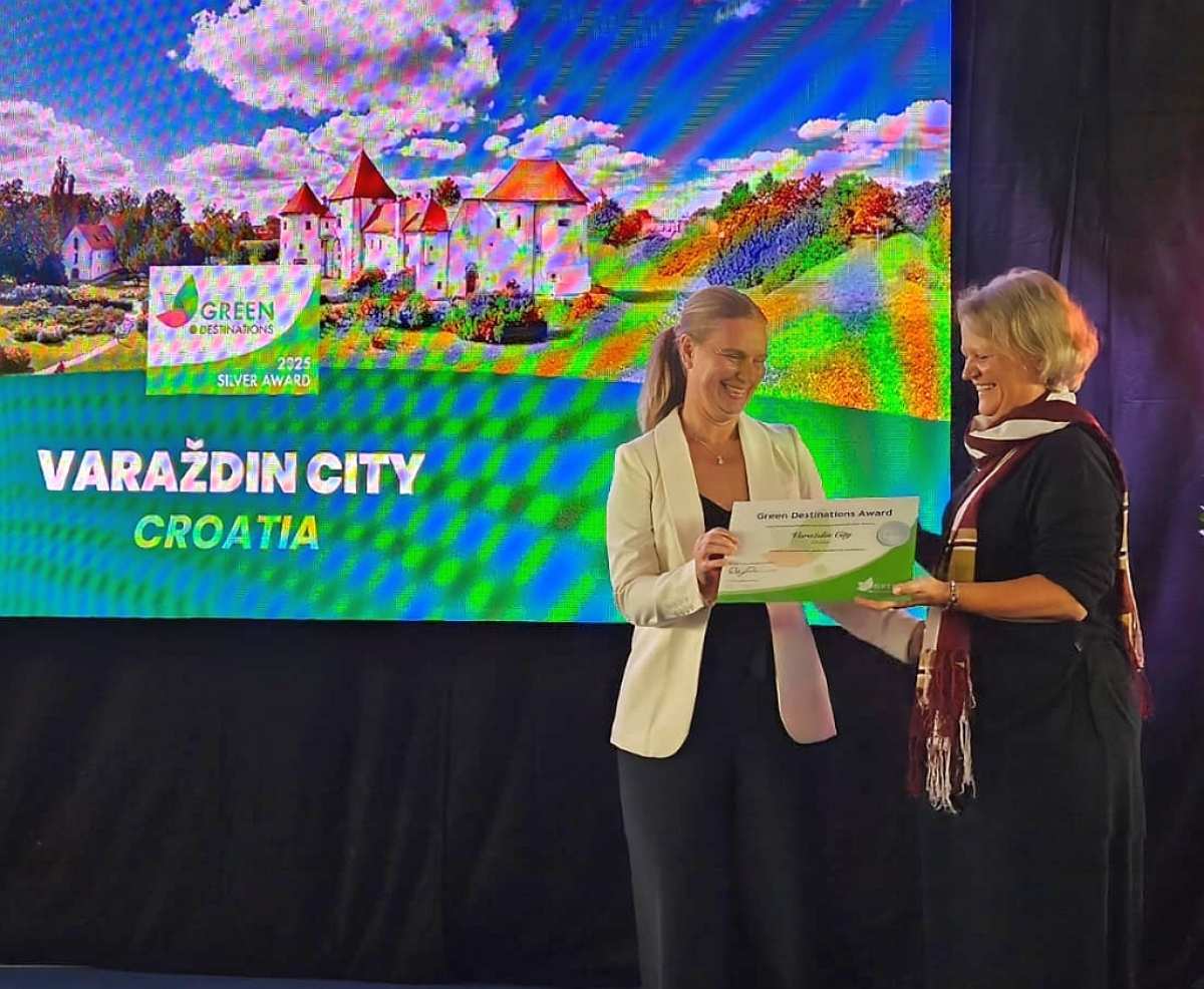 Varaždinu u Francuskoj uručena međunarodna nagrada – Silver Award za održivost