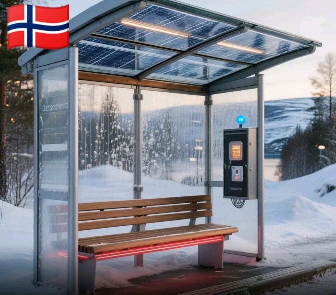 Autobusne stanice u Norveškoj postaju mini elektrane