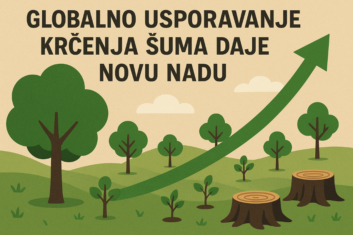 Zemlja lakše diše: Globalno usporavanje krčenja šuma daje novu nadu